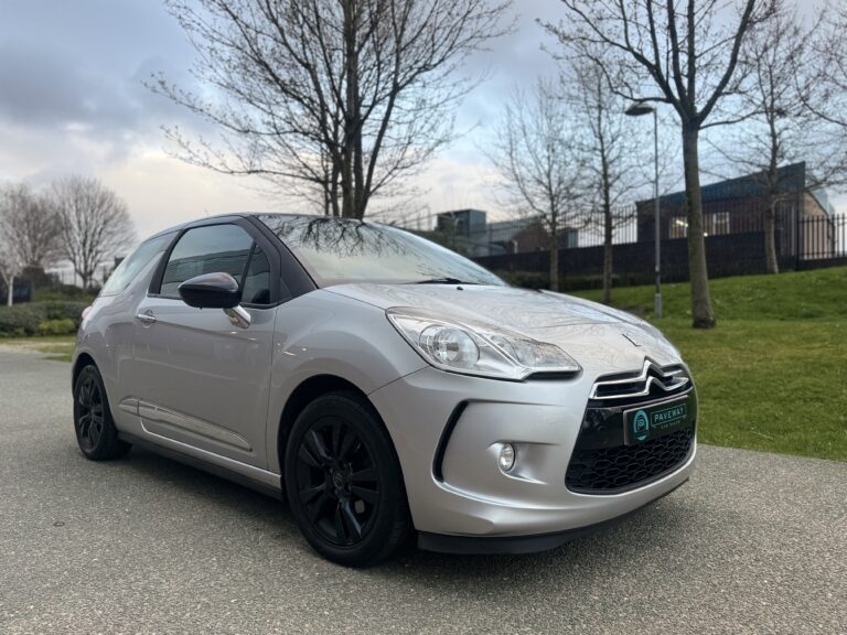 CITROEN DS3 <br> <h6 style='color:white;font-size:;'>1.2 VTi DSign Plus Euro 5 3dr</h6>